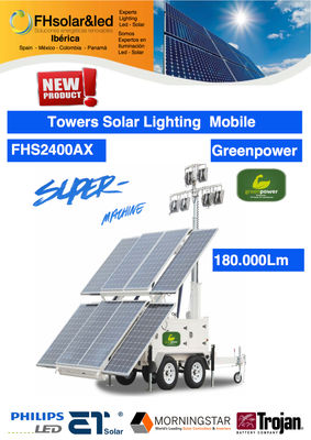 Super torre solar / torre solar de iluminacion /180.000LM - Foto 2
