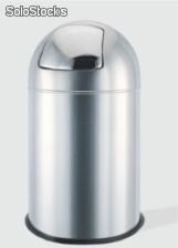 Superbe collecteur &quot;push&quot; jvd inox miroir de luxorcenter