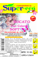 Supereco - colored laudry different fragrances - Soft - 10 kg - equal to 40 lt