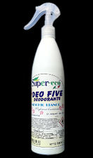 Supereco - deo five - Musc Blanc - 500 ml