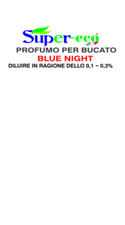 Supereco - parfum pour buanderie - Blu night - 500 ml