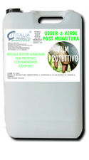Supereco - udder post 2 traite - vert - sanitizer pour les mamelons - 10 kg