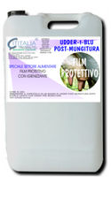 Supereco - udder post traite-blue -sanitizer pour les mamelons - 10 kg