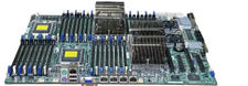 Supermicro H8QG7-LN4F lga amd G34 , 4 x CPUs Mainboard mit 2xKühler