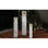 Suporte para velas de madeira, Branco - Foto 3
