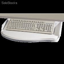 Support clavier coulissant gris - 97211