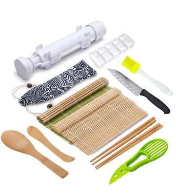 Sushi kit completo fai da te maker set accessori cucina casa professionale