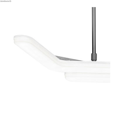 Suspension LED Boomerang 30W 3000K chrome - Photo 2