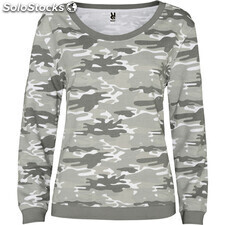 Sweat malone femme t/s camouflage gris ROCF103201233