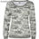 Sweat malone femme t/s camouflage gris ROCF103201233 - 1