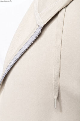 Sweat-shirt écoresponsable zippé à capuche homme - Photo 4