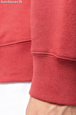 Sweatshirt com decote redondo oversize eco-responsável unissexo - Foto 5