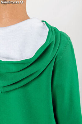 Sweatshirt de criança com capuz em contraste - Foto 4