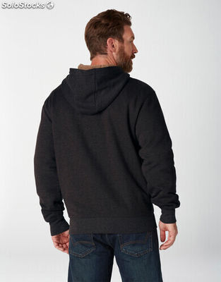 Sweatshirt SHERPA com capuz de homem (TW457) - Foto 2
