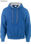 Sweatshirt - Sweat capuche constrastée gildan bleu - 1