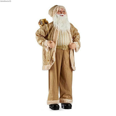 Święty Mikołaj Złoty Plastikowy 56 x 153 x 48 cm