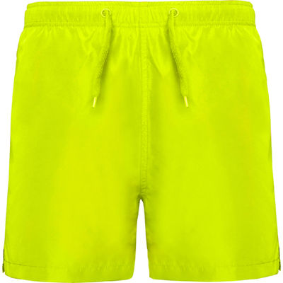 Swim shorts aqua s/xxl fluor yellow ROBN671605221
