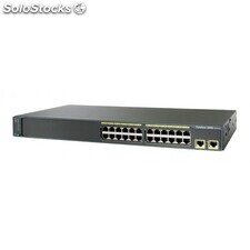 Switch administrable Cisco Catalyst 2960 - 24 ports 10/100 + 2 ports 10/100/1000