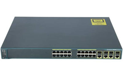 Switch Cisco - ws-C2960G-24TC-l - Catalyst 2960 24 10/100/1000, 4 t/sfp