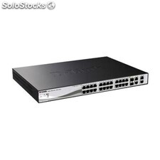 Switch d-Link des-1210-28P 26 p 10 / 100 / 1000 Mbps 2 x sfp
