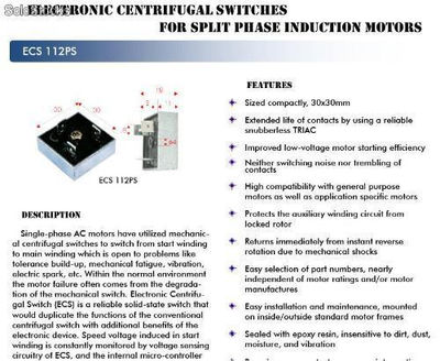Switch - interruptor centrífugo eletrônico - Foto 2