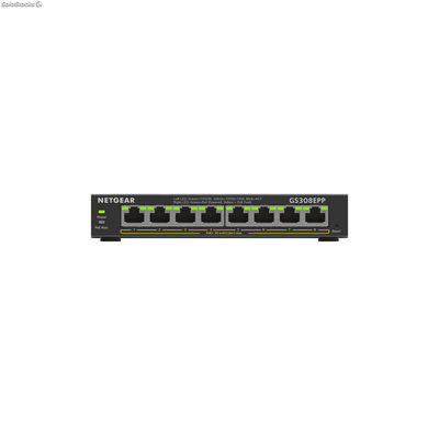 Switch Netgear GS308EPP-100PES rj-45 - Foto 2
