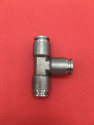 Swivel Tees one touch fittings stainless steel push in pneumatic connector
