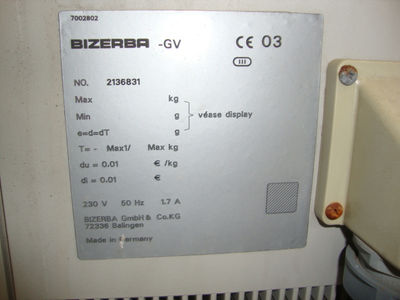 Système d&amp;#39;étiquetage bizerba GV2003 - Photo 3
