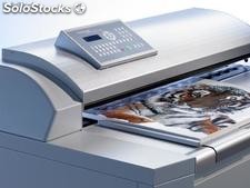 Système d&#39;impression grand format rowe rcs 4000 :Copieur de plan-Traceur-Scanner