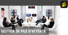 Système électronique de gestion de file d&#39;attente