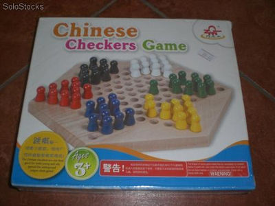 szachy chińskie - gra drewniana (5248)