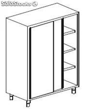 Szafa z 2-Drzwi Przesuwnych + 3 Półki Wys.:180 cm 130x70