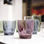 szklanka/kieliszek Bormioli Rocco Pulsar Fioletowy Szkło 390 ml (6 Sztuk) (Pack - 3