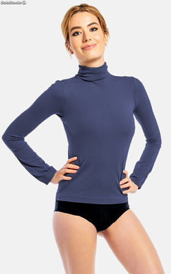 T-shirt à col roulé 3D sans coutures, Vera Marino-S/M (34-38) - Photo 5