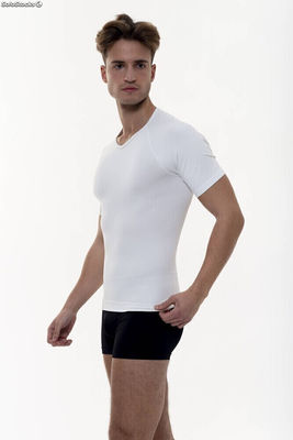 T-shirt amincissant avec fibre Emana, Speed 8010-Blanco-L/XL(42-46)