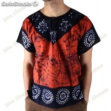 T-shirt baumwolle sommer - helle farben - 100 % handwerk - neuheit