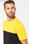 T-shirt bicolor eco-responsável de manga curta unissexo - Foto 2