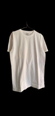 t-shirt blanc de bonne qualité 100% coton , t-shirt pour impression