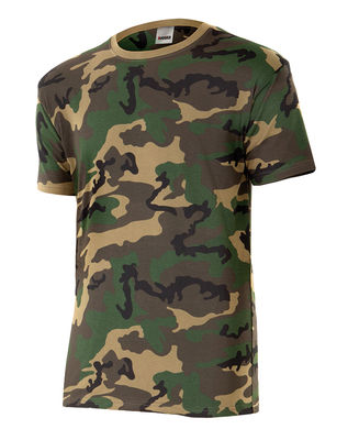 t-shirt camuflagem (P506 velilla)