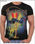 t-shirt Clubwear &amp;quot;gunsrose&amp;quot; yr-1913-9855 nero - 1