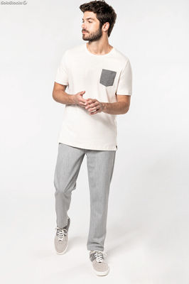 T-shirt cotone BIO con tasca