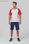 t-shirt de desporto bicolor de manga curta - 1