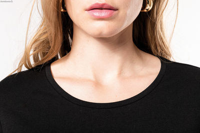 T-shirt donna maniche lunghe girocollo - Foto 5