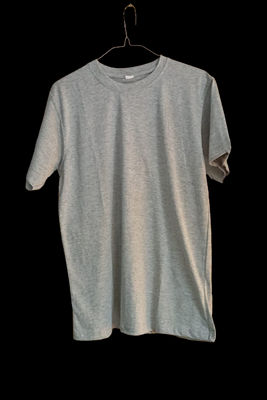 t-shirt gris fonce bonne qualité 100% en coton