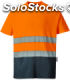 T-shirt in cotone comfort bicolore - Foto 2