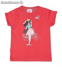 T-shirt manches courtes filles 3-8 ans FLIRT