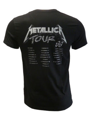 T-Shirt Metallica Noir taille XS/L - Photo 4