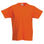 T-shirt pour enfant disponible en 6 couleurs. Matériel: 100% coton. - Photo 2