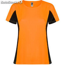 t-shirt shanghai woman t/m orange fluo/noir ROCA66480222302 - Photo 4