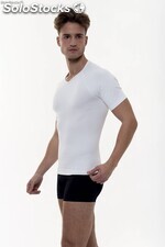 T-shirt snellente con fibra Emana®, Speed 8010-Blanco-L/XL(42-46)